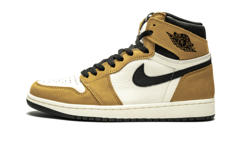 Air Jordan 1 Retro High Rookie of the Year, Golden Harvest/Black-Sail (555088-700)