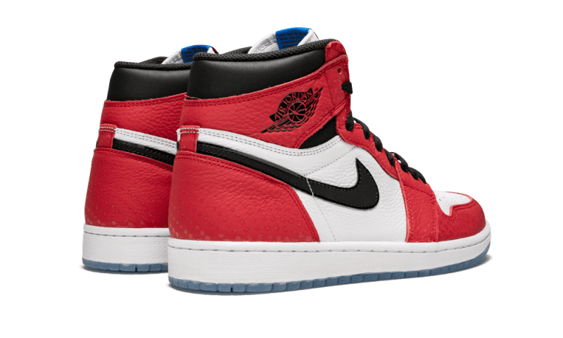 Air Jordan 1 Retro High Spider-Man Origin Story, Gym Red/Black-White-Photo Blue (555088-602)