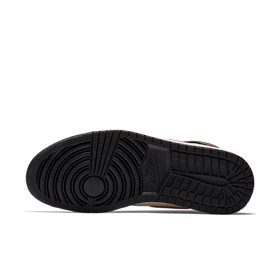 Air Jordan 1 Retro High Sports Illustrated (A Star Is Born), Black/Varsity Red-Sail-University Blue-Light Green Spark (555088-015 / 575441-015)