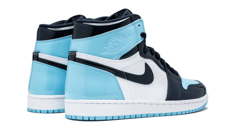 Air Jordan 1 Retro High UNC Patent, Obsidian/Blue Chill-White (CD0461-401)