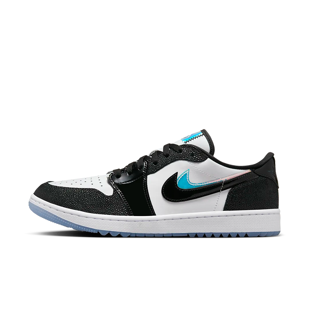 Air Jordan 1 Retro Low Golf Endless Pursuit Pack, White/Black (FZ4159-100)