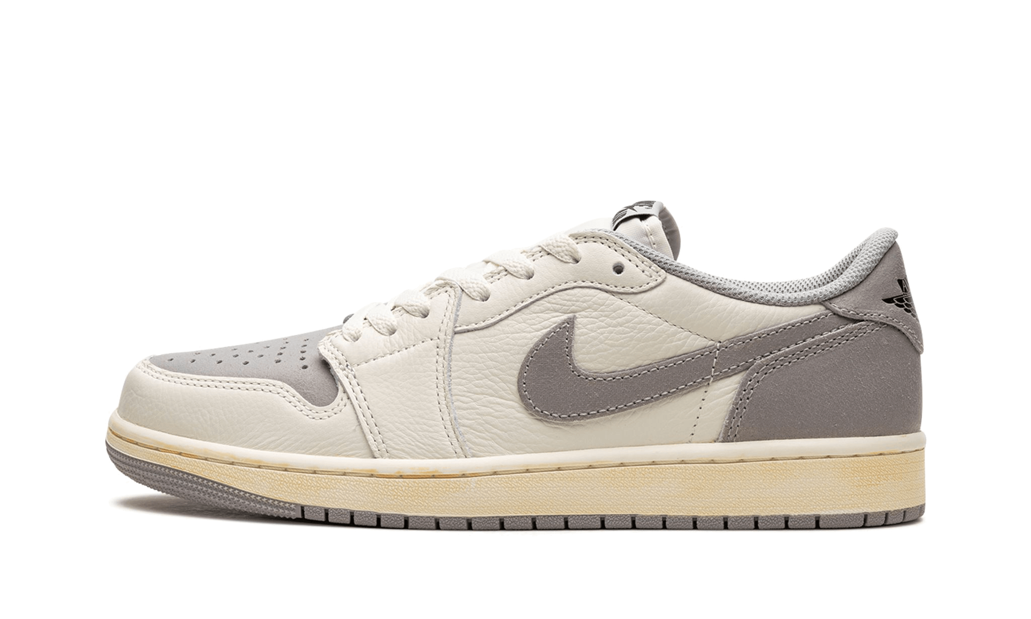 Air Jordan 1 Retro Low OG Atmosphere Grey, Sail/Black/Atmosphere Grey (CZ0790-101)