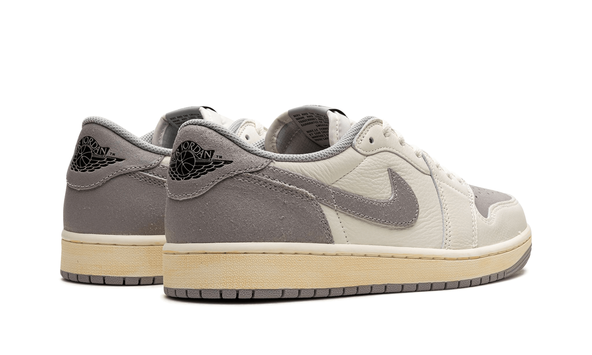 Air Jordan 1 Retro Low OG Atmosphere Grey, Sail/Black/Atmosphere Grey (CZ0790-101)