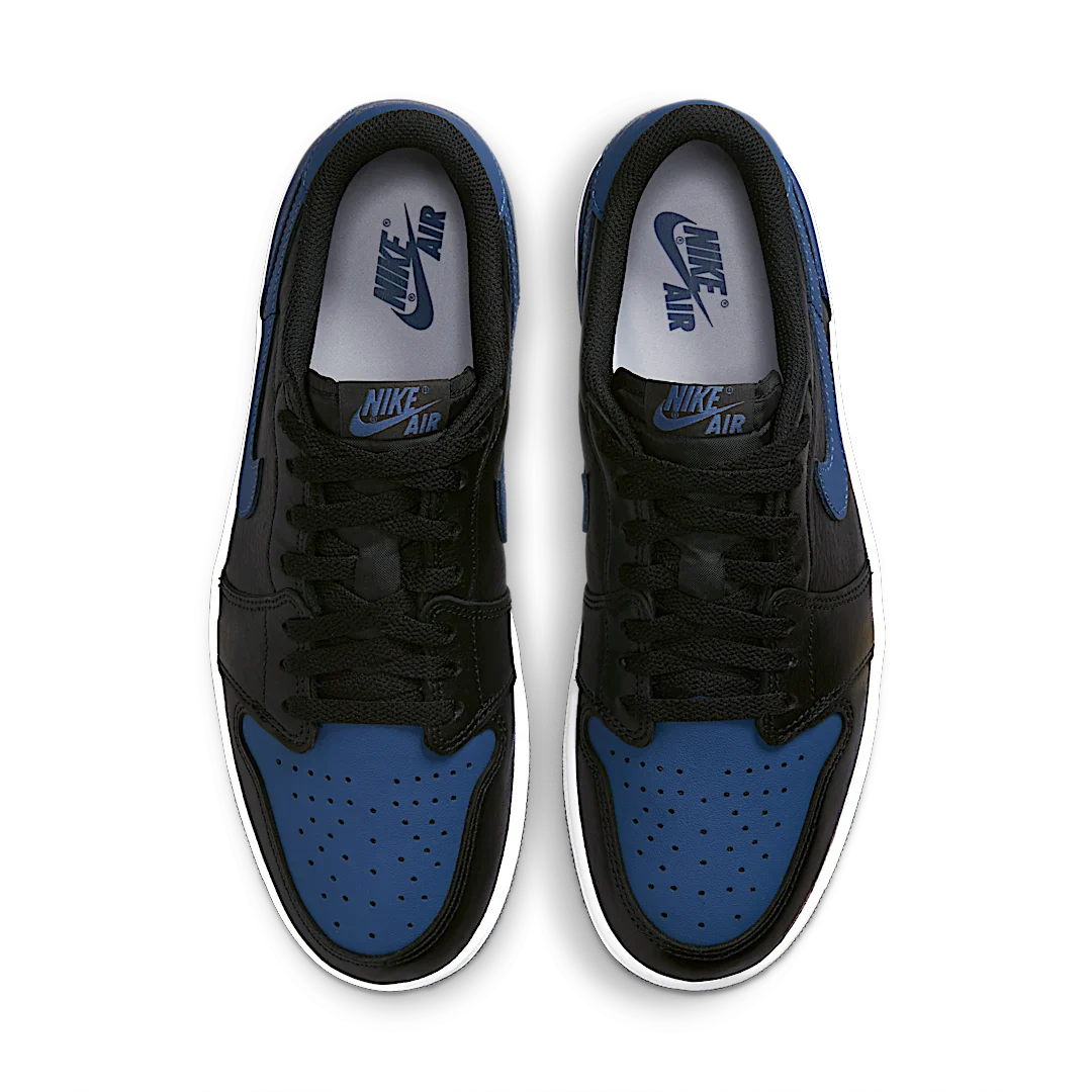 Air Jordan 1 Retro Low OG Mystic Navy, Black/Mystic Navy-White (CZ0790-041)
