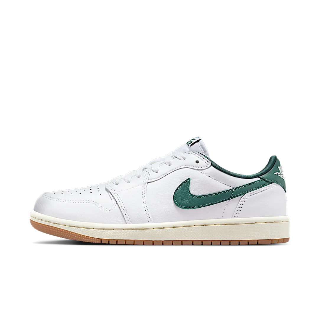 Air Jordan 1 Retro Low OG Oxidized Green, White/Oxidized Green-Sail (CZ0775-133)