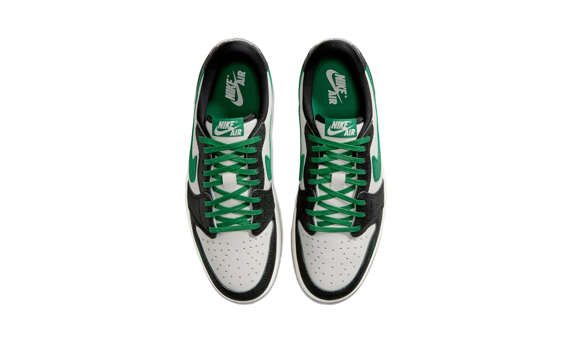 Air Jordan 1 Retro Low OG Phantom Pine Green
