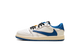 Air Jordan 1 Retro Low OG SP Fragment x Travis Scott Sail Military Blue (PS)