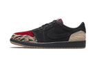 Air Jordan 1 Retro Low OG SP SoleFly, Black/Sport Red/Beige (DN3400-001)