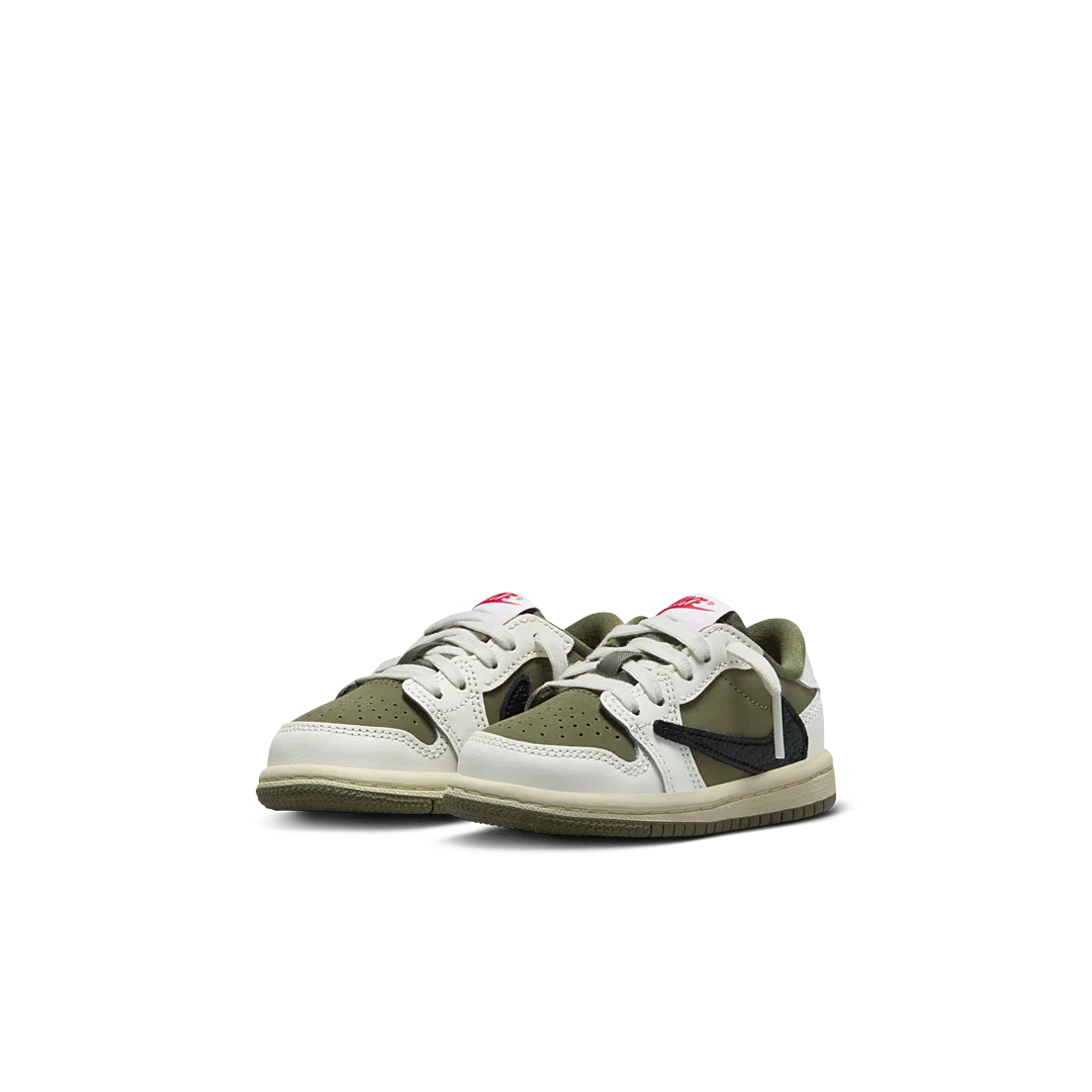 Air Jordan 1 Retro Low OG SP Travis Scott Medium Olive (TD), Medium Olive/Black/Sail/Muslin (DO5441-200)