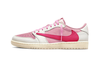 Air Jordan 1 Retro Low OG SP Travis Scott Sail Tropical Pink