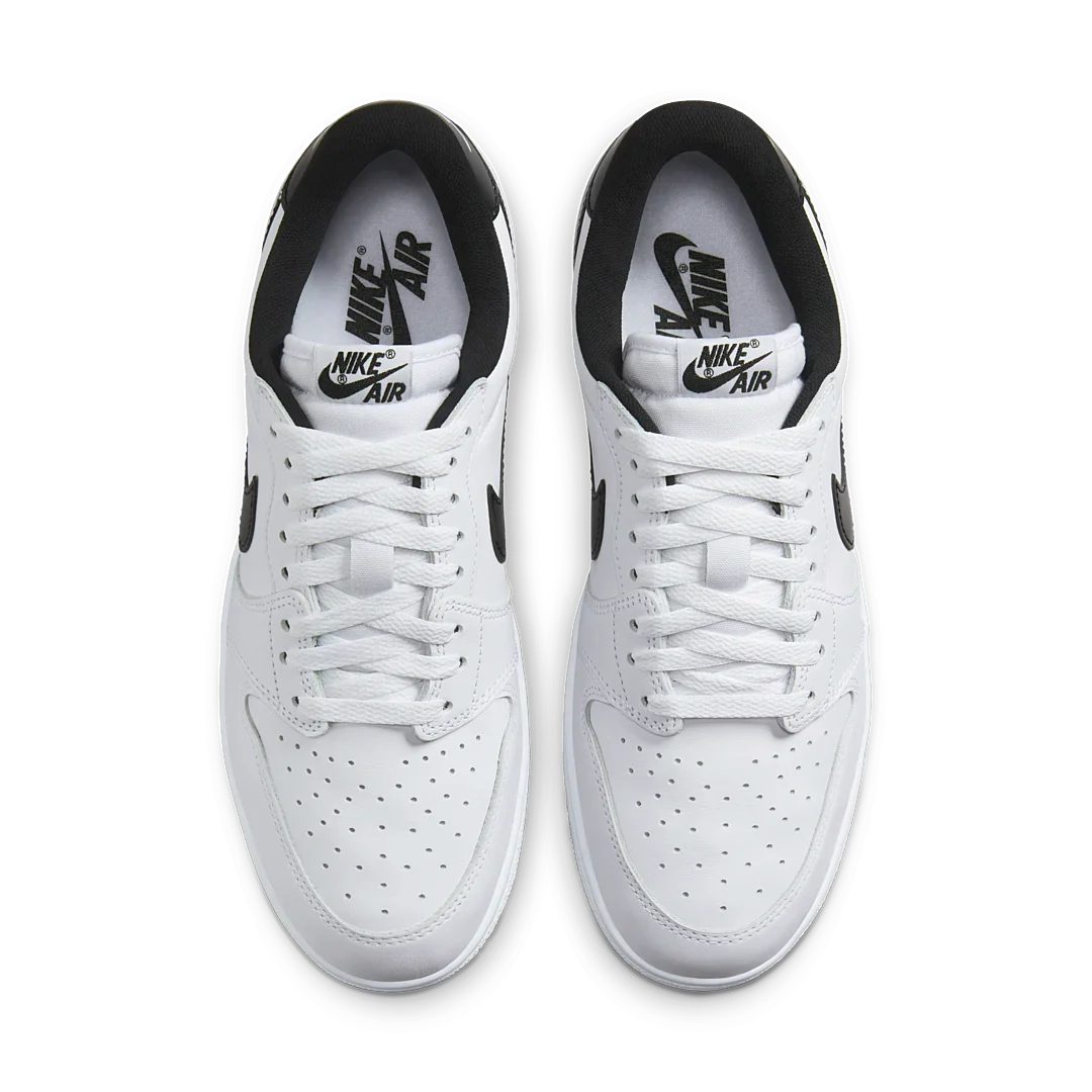 Air Jordan 1 Retro Low '85 Metallic Black, White/Black-Neutral Grey (FB9933-102)