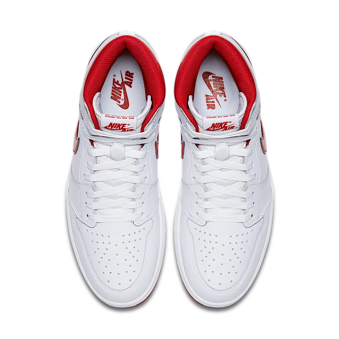Air Jordan 1 Retro Metallic Red (2017), White/Varsity Red (555088-103)