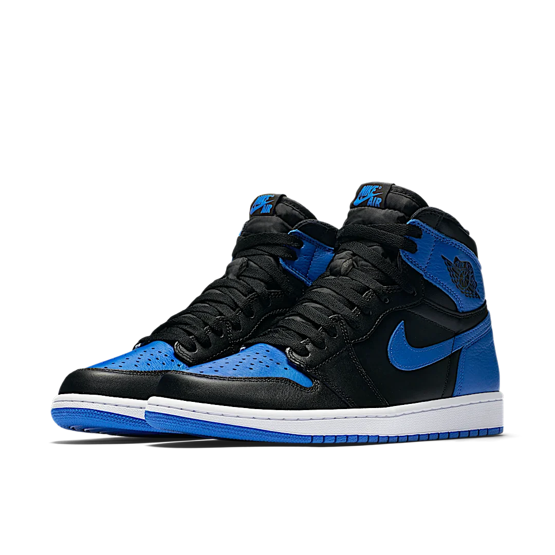 Air Jordan 1 Retro Royal (2017), Black/Varsity Royal-White (555088-007)