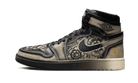 Air Jordan 1 High Zoom Air CMFT 2 Día De Muertos, Black/Black/Pale Ivory (FQ8155-010)