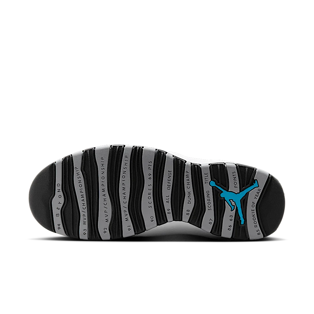 Air Jordan 10 Retro OG Steel (2025), White/Black-Light Steel Grey (HJ6779-104)