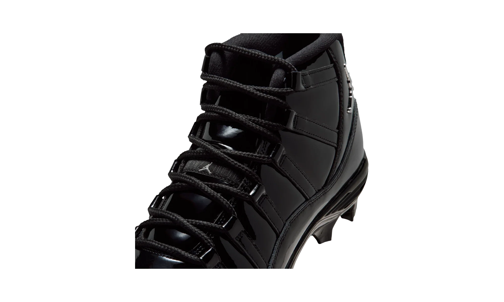 Air Jordan 11 Mid TD Cleat Patent Black