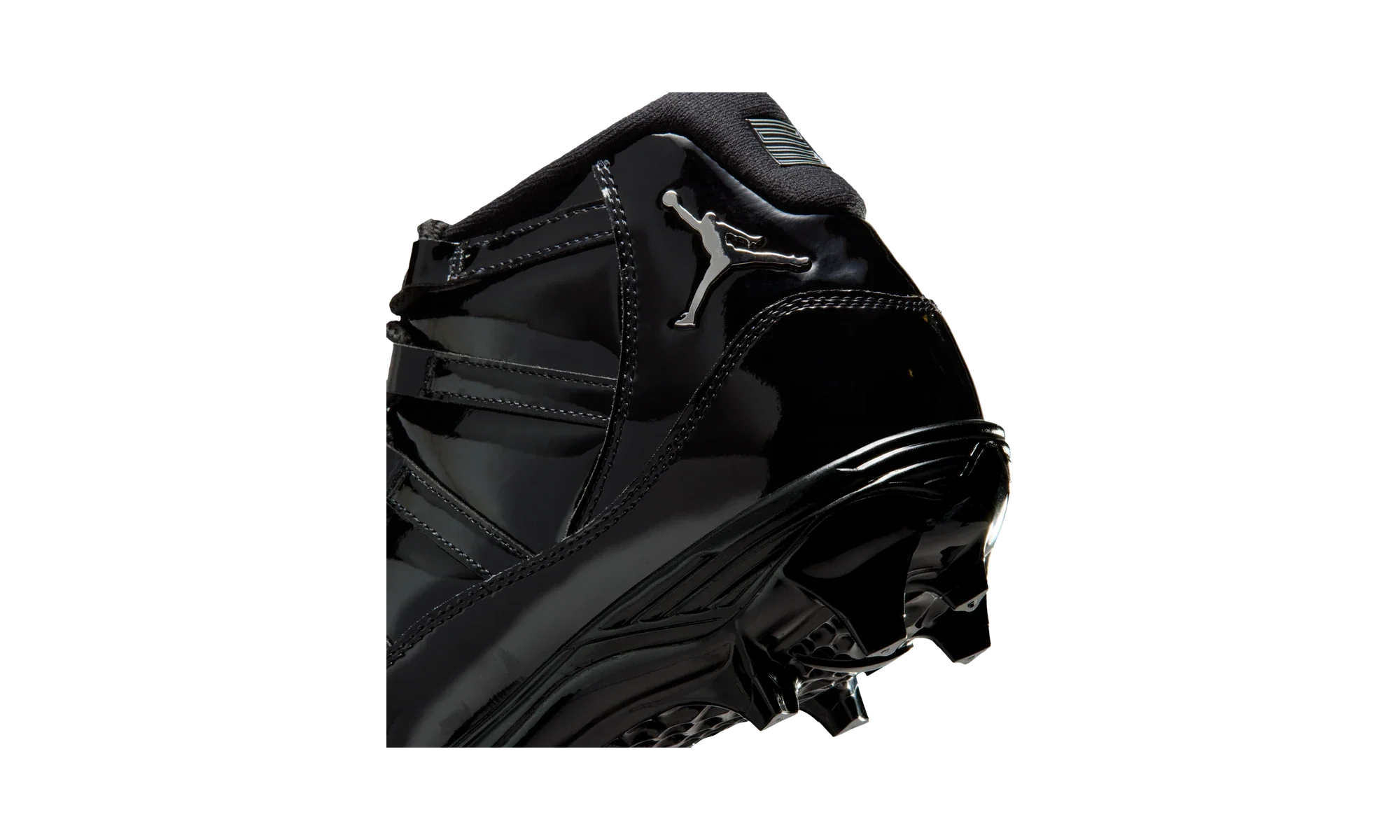 Air Jordan 11 Mid TD Cleat Patent Black