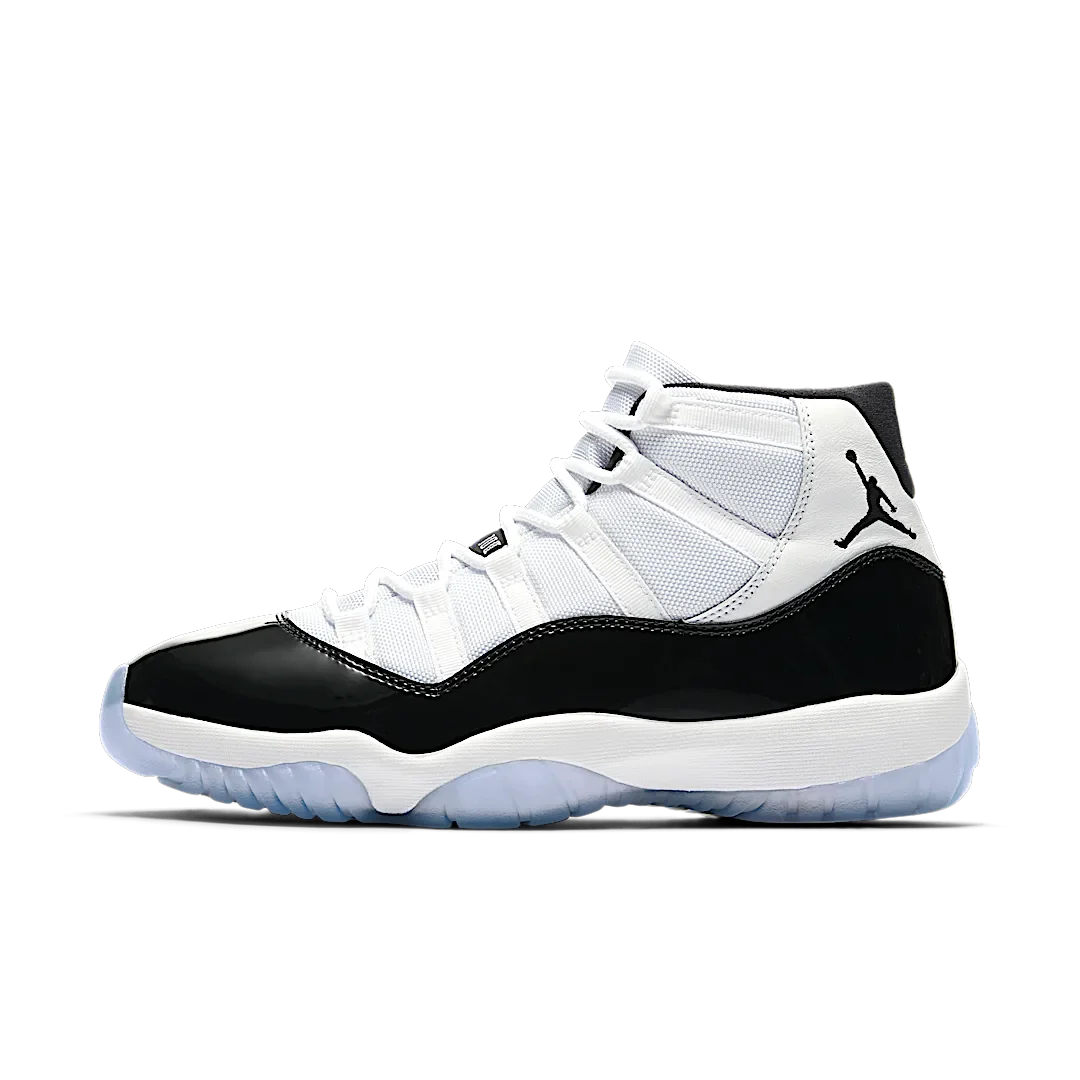 Air Jordan 11 Retro Concord (2018), White/Black-Concord (378037-100)