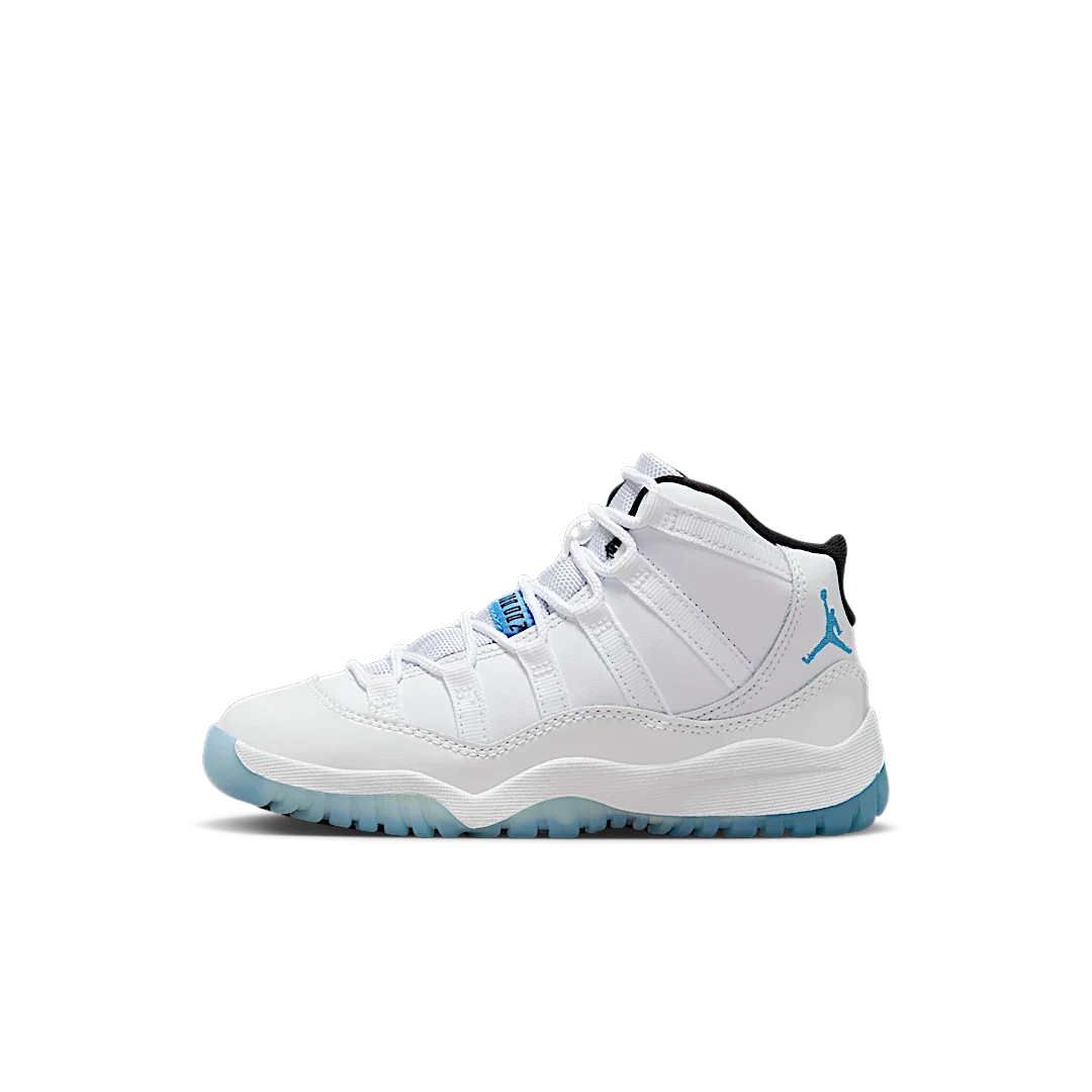 Air Jordan 11 Retro Legend Blue (2024) (PS), White/Legend Blue/Black (378039-104)