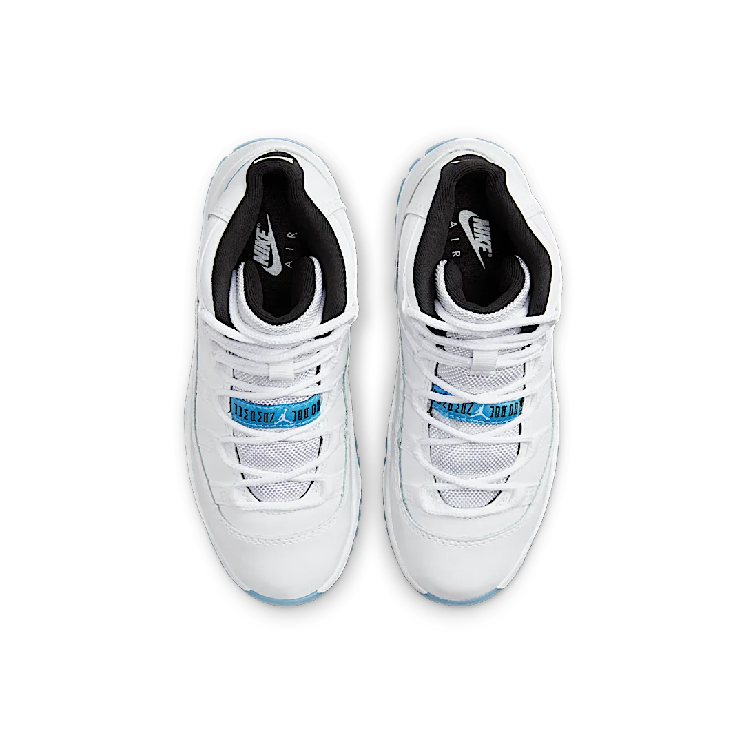 Air Jordan 11 Retro Legend Blue (2024) (PS), White/Legend Blue/Black (378039-104)