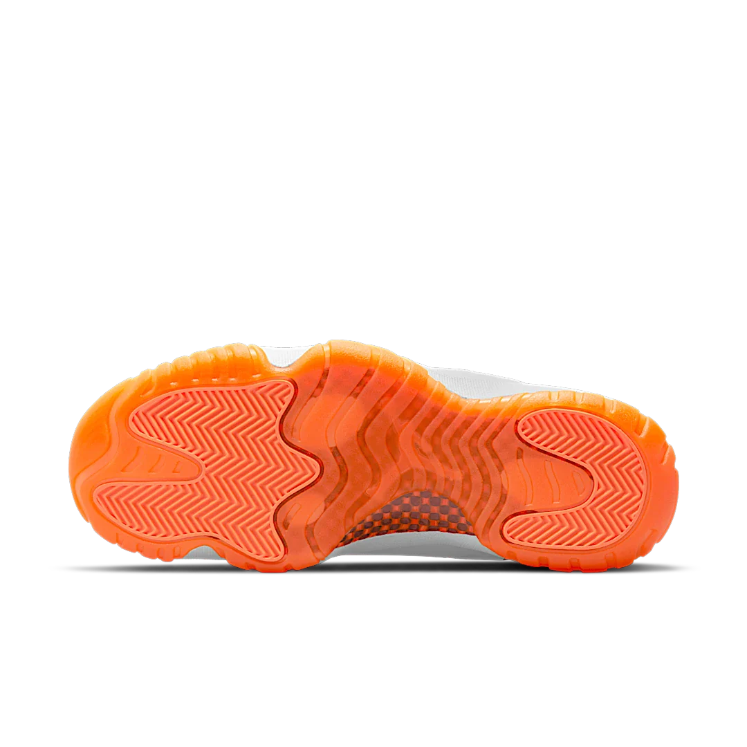 Air Jordan 11 Retro Low Citrus (2021), White/Bright Citrus (AH7860-139)