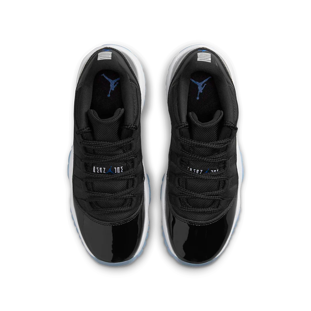 Air Jordan 11 Retro Low Space Jam, Black/Varsity Royal/White (FV5121-004)