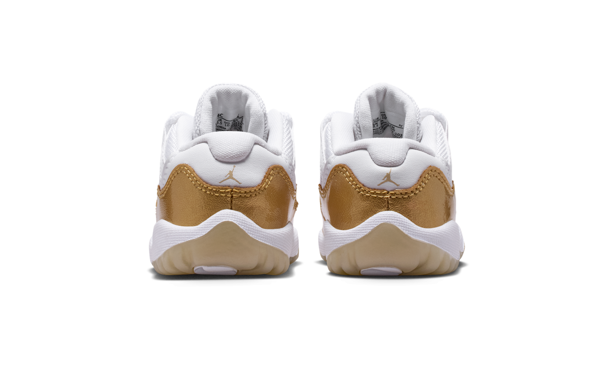 Air Jordan 11 Retro Low White Team Gold Metallic Gold