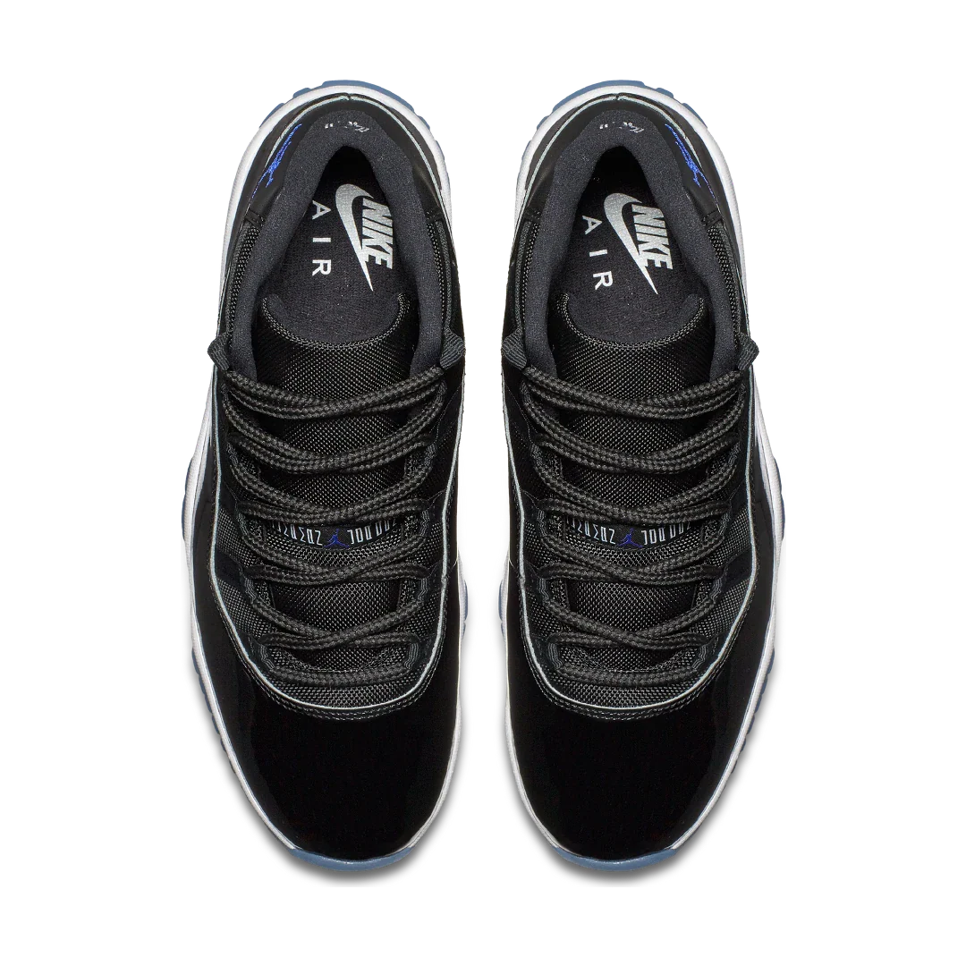 Air Jordan 11 Retro Space Jam (2016), Black/Dark Concord-White (378037-003)