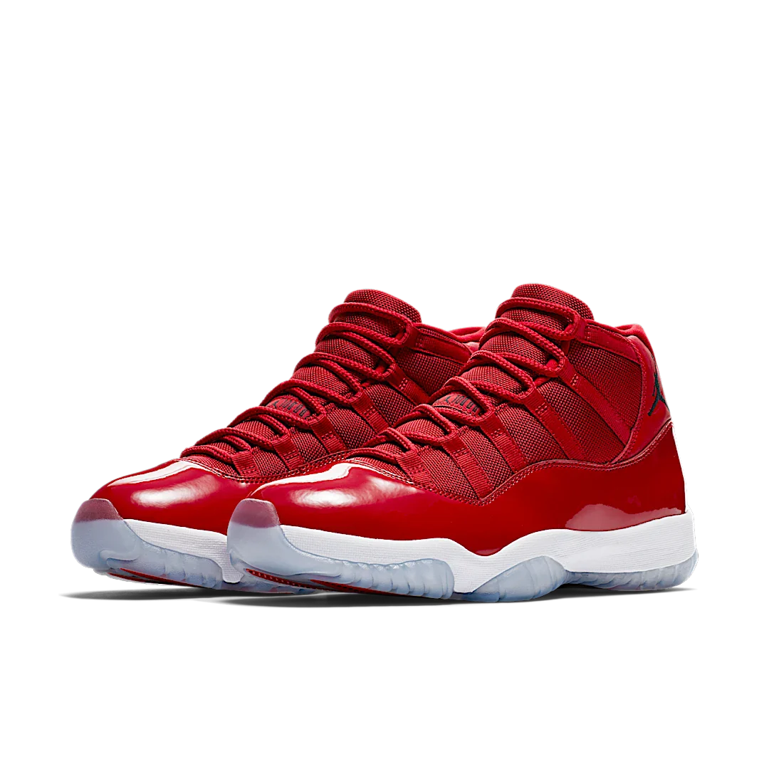 Air Jordan 11 Retro Win Like 96, Gym Red/Black-White (378037-623)