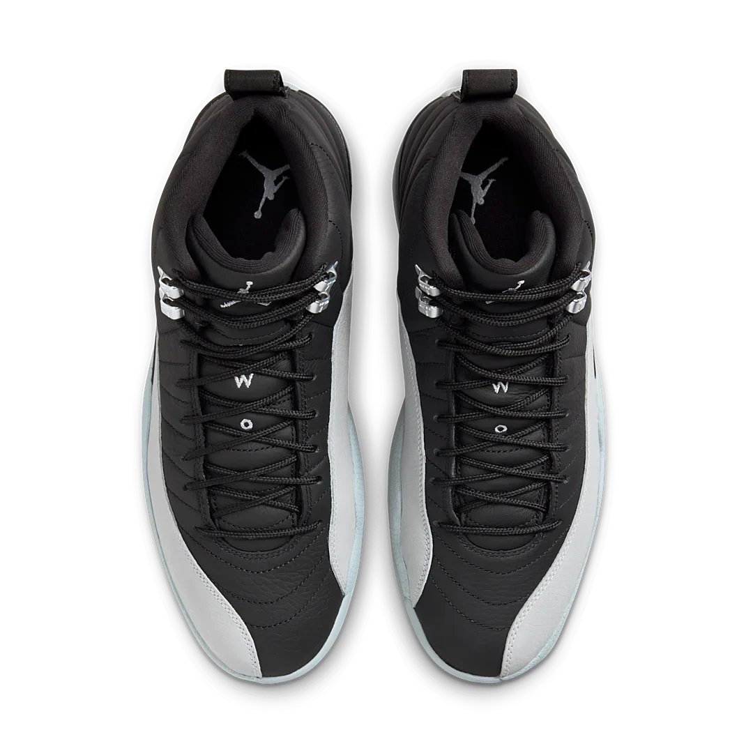 Air Jordan 12 Retro Barons, Black/Wolf Grey-White (CT8013-010 / 153265-010)