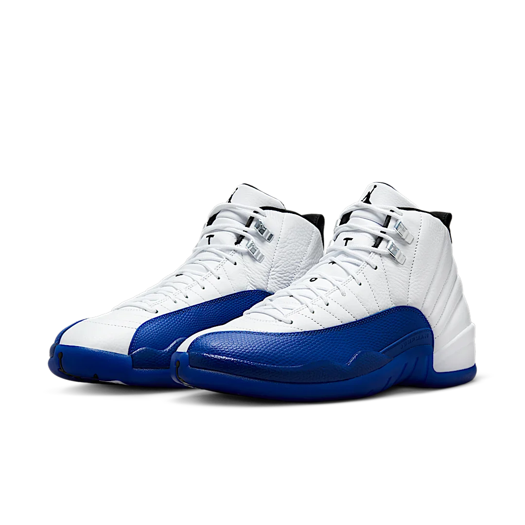 Air Jordan 12 Retro Blueberry, White/Black-Game Royal (CT8013-140)