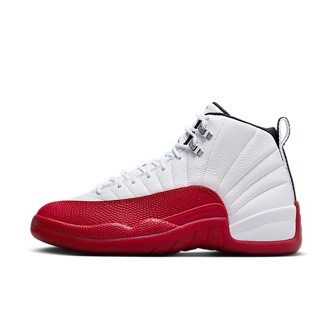 Air Jordan 12 Retro Cherry (2023), White/Black/Varsity Red (CT8013-116 / 153265-116)