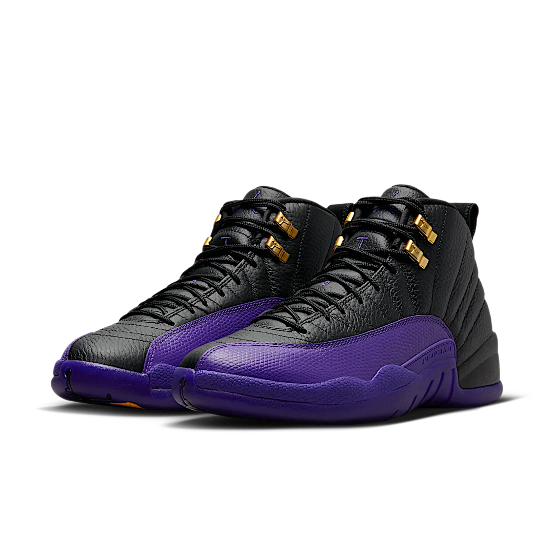 Air Jordan 12 Retro Field Purple, Black/Field Purple/Taxi (CT8013-057)