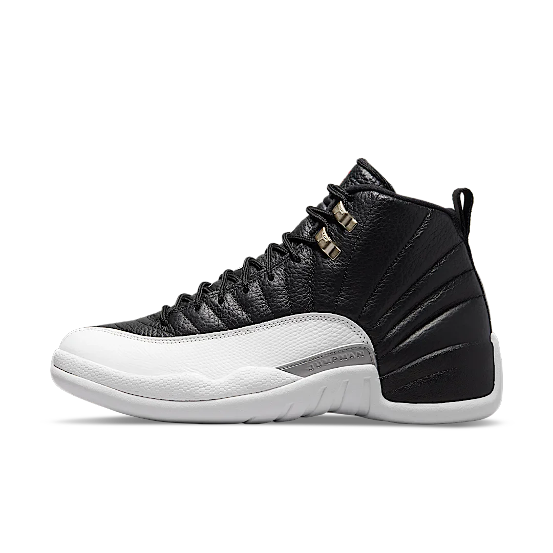 Air Jordan 12 Retro Playoffs (2022), Black/Varsity Red-White (CT8013-006)