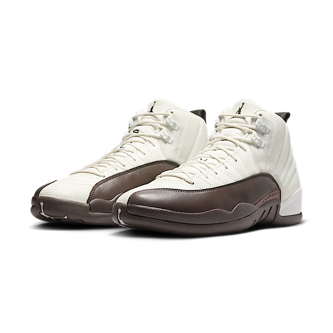 Air Jordan 12 Retro SP SoleFly Cafecito, White/Baroque Brown/Sail (FZ5026-100)