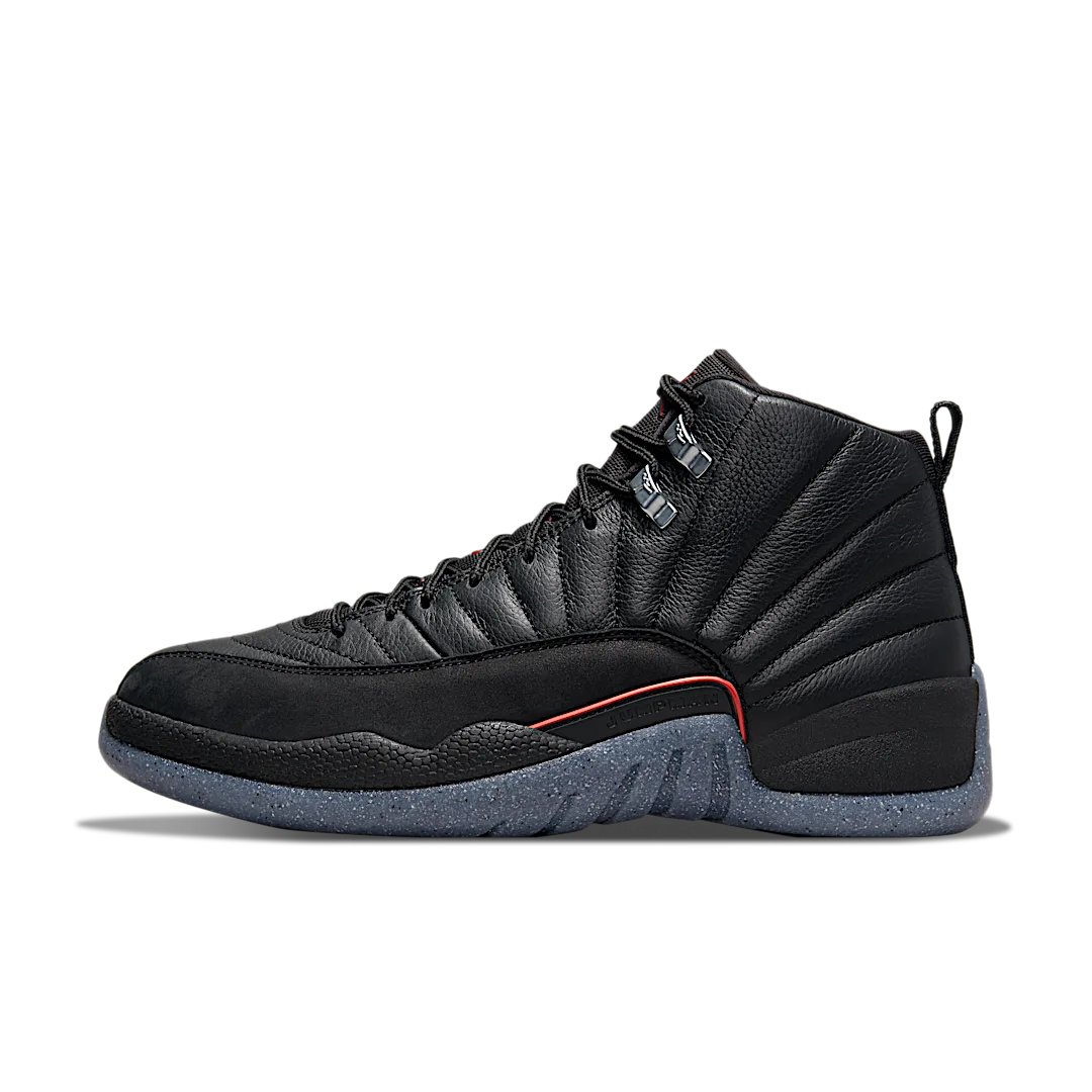 Air Jordan 12 Retro Utility, Black/Black-Bright Crimson-White (DC1062-006)