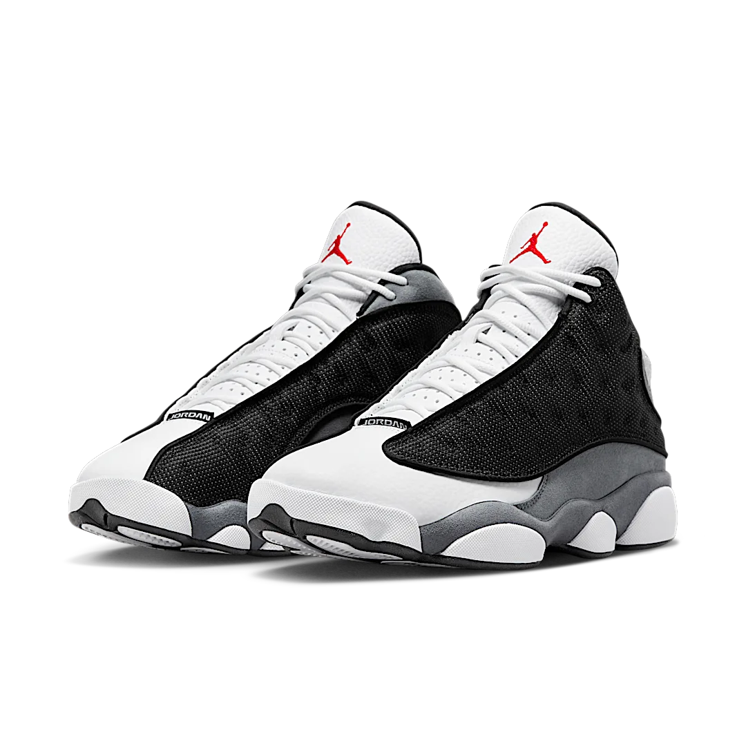 Air Jordan 13 Retro Black Flint, Black/University Red/Flint Grey/White (DJ5982-060)