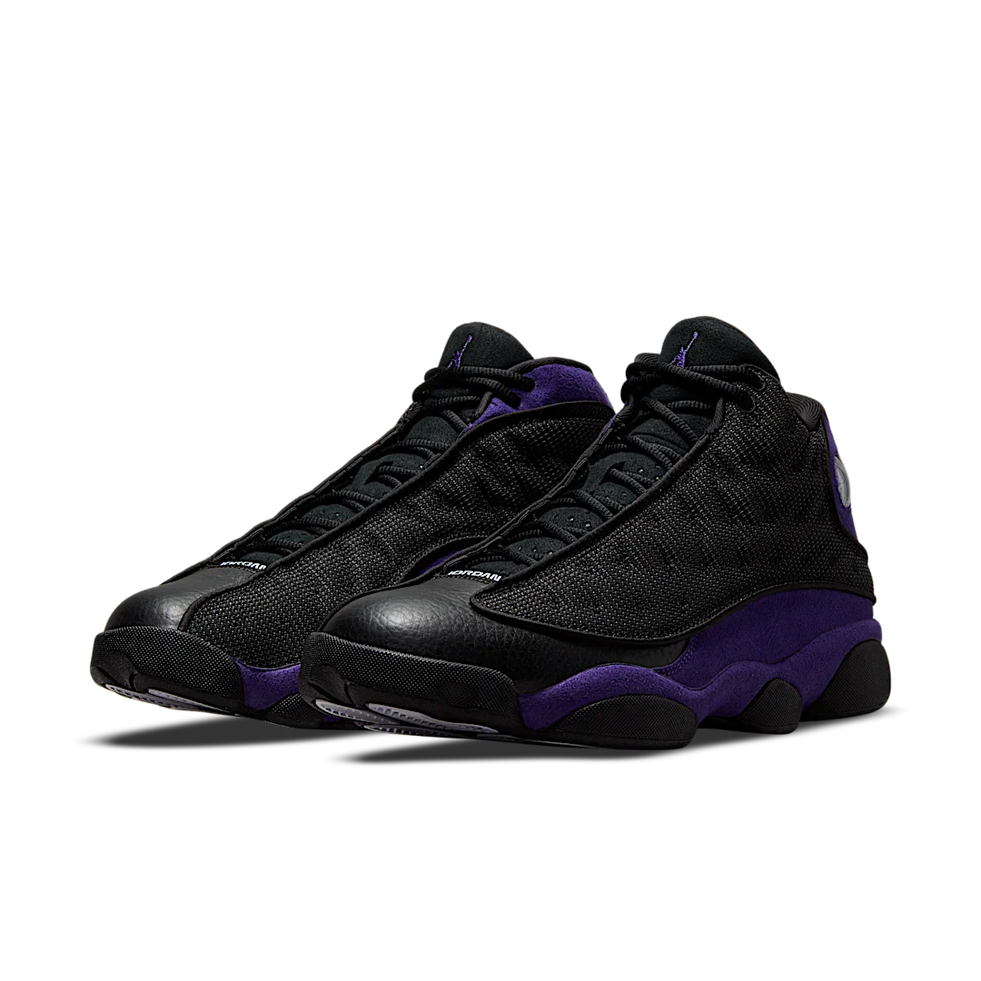 Air Jordan 13 Retro Court Purple, Black/Court Purple-White (DJ5982-015)