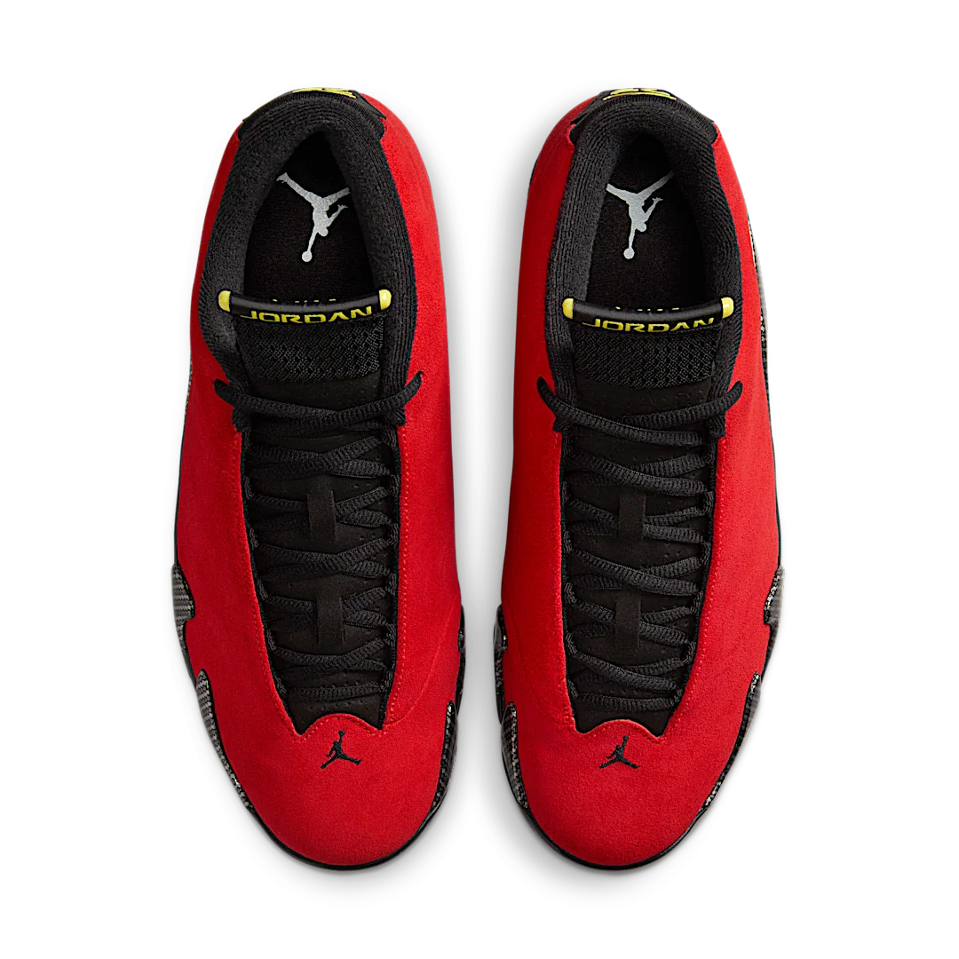 Air Jordan 14 Retro Ferrari (2025), Challenge Red/Black-Vibrant Yellow-Anthracite (IF5015-600)