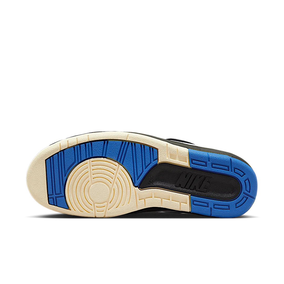 Air Jordan 2 Retro Low Varsity Royal, White/Varsity Royal/Black/Muslin (DX4401-104)