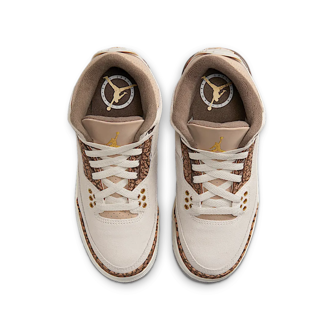 Air Jordan 3 Retro Palomino, Light Orewood Brown/Metallic Gold/Light British Tan/Palomino (DM0967-102)