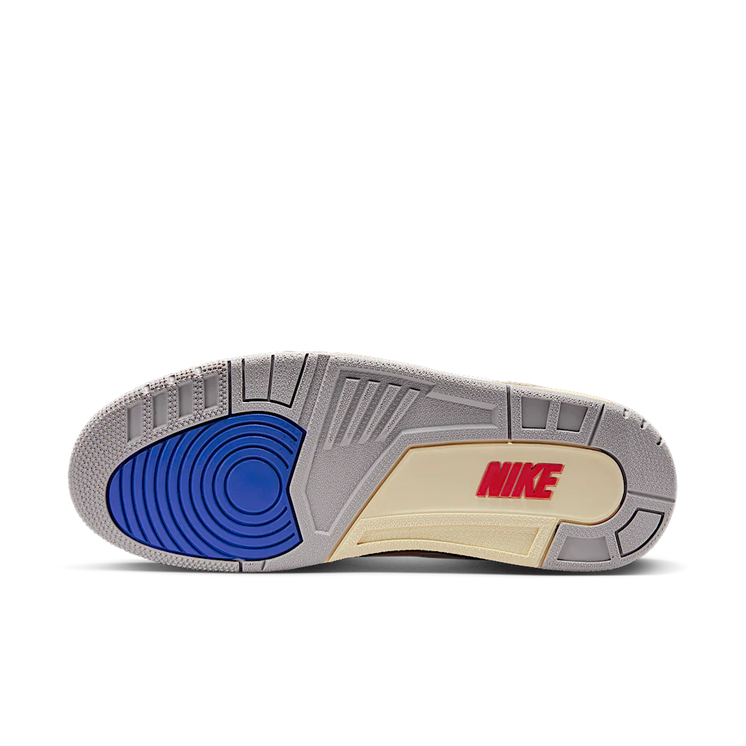 Air Jordan 3 Retro Seoul 2.0, White/Black/Sport Royal/Challenge Red/Pale Vanilla/College Grey (IB1482-100)