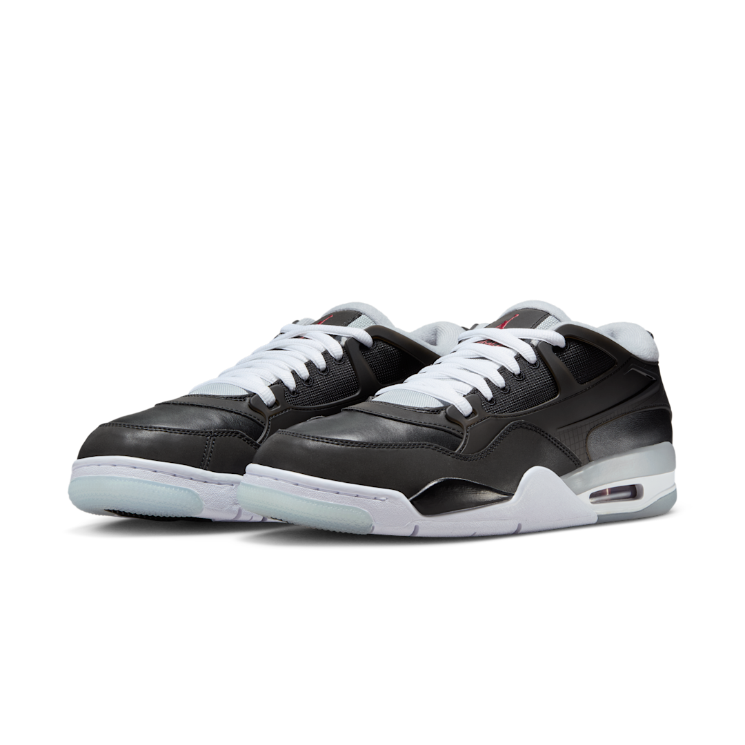 Air Jordan 4 RM Black Metallic, Black/Wolf Grey/White/Fire Red (HV5184-010)