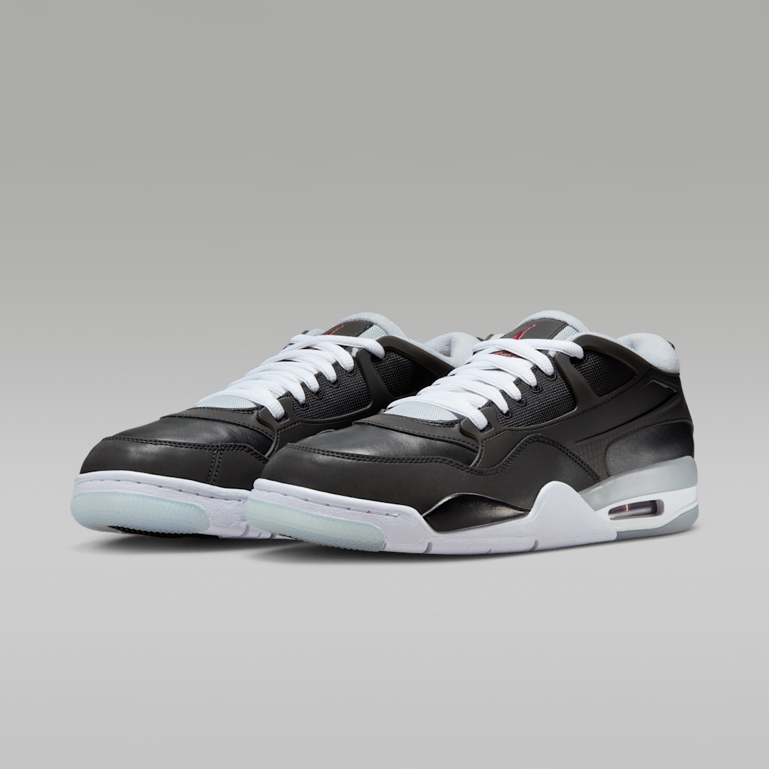 Air Jordan 4 RM Black Metallic, Black/Wolf Grey/White/Fire Red (HV5184-010)