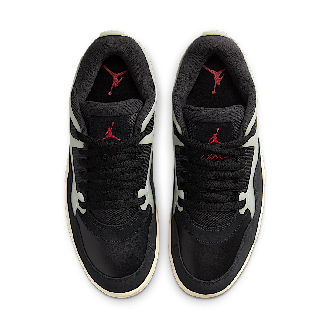 Air Jordan 4 RM Black Sail, Black/Gym Red/Sail/Coconut Milk (FQ7939-006)