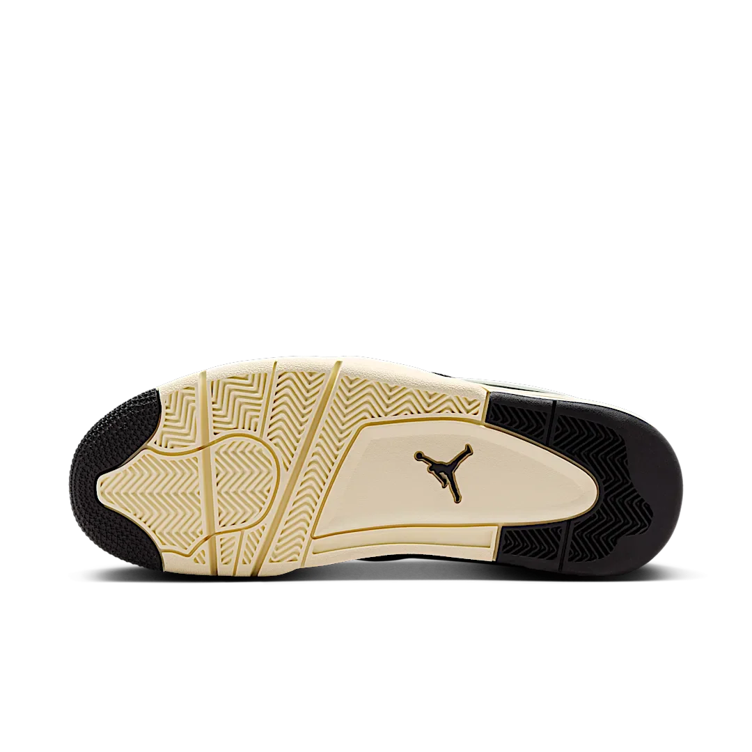 Air Jordan 4 RM Black Sail, Black/Gym Red/Sail/Coconut Milk (FQ7939-006)