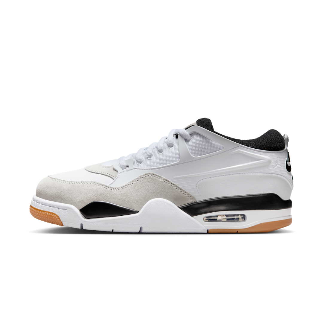 Air Jordan 4 RM Military Black, White/Black/Grey/Gum (FQ7939-110)