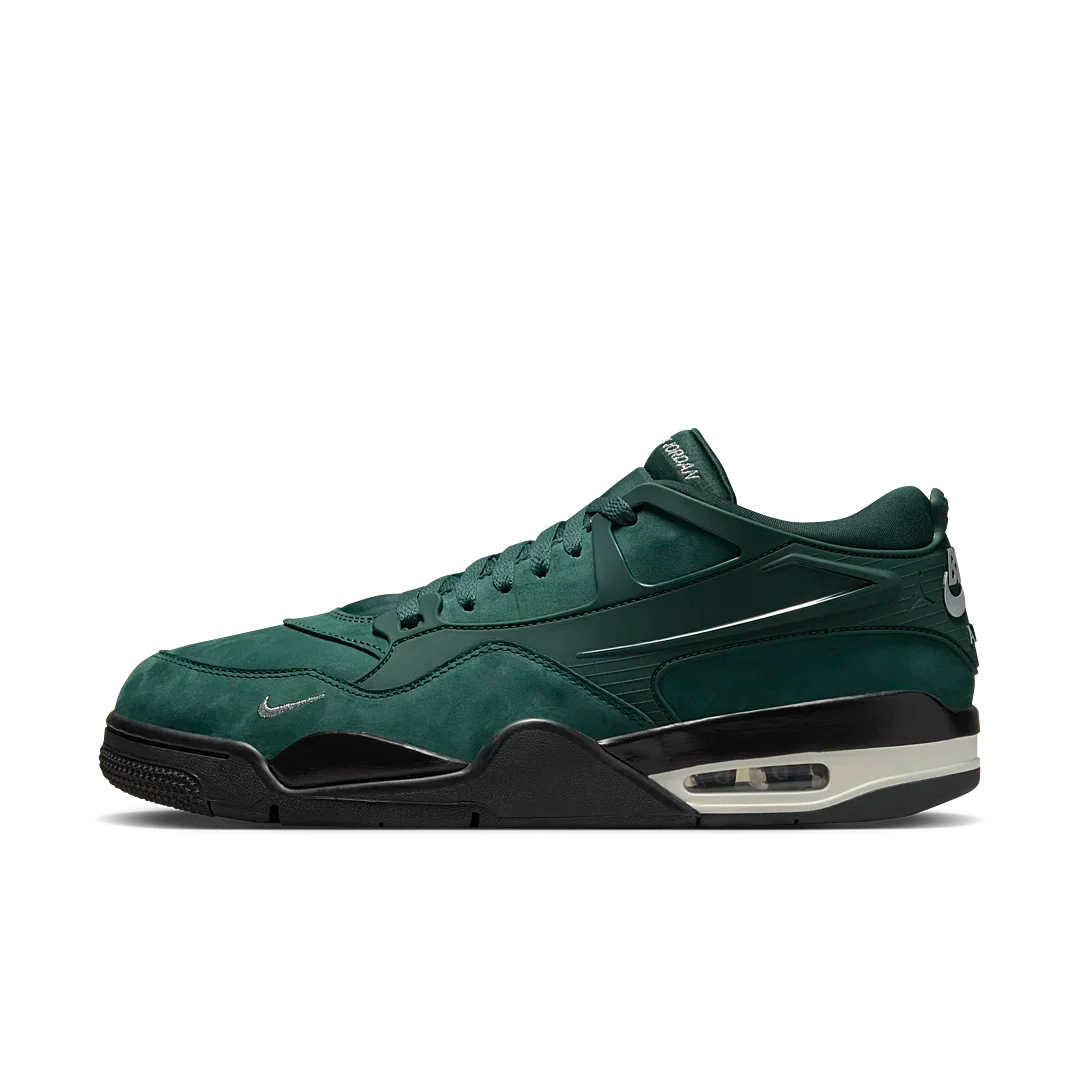 Air Jordan 4 RM SP Nigel Sylvester Grandma's Driveway, Pro Green/Metallic Platinum-Black-Sail (HF4334-300)