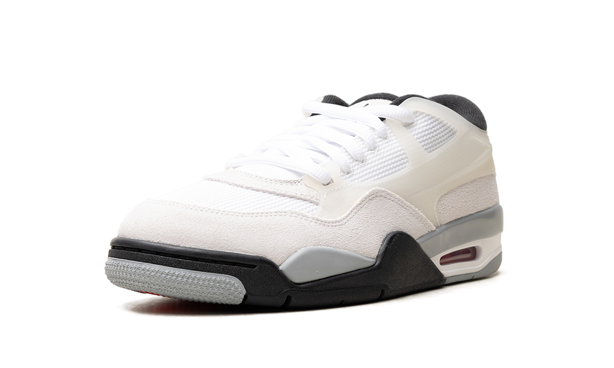 Air Jordan 4 RM White Light Smoke Grey Black