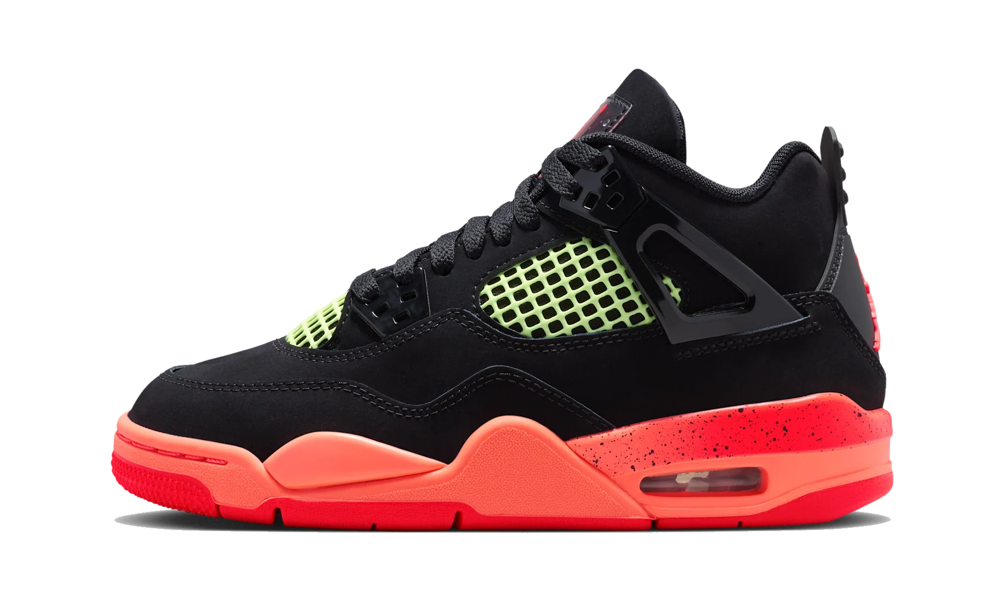 Air Jordan 4 Retro Black Infrared Barely Volt